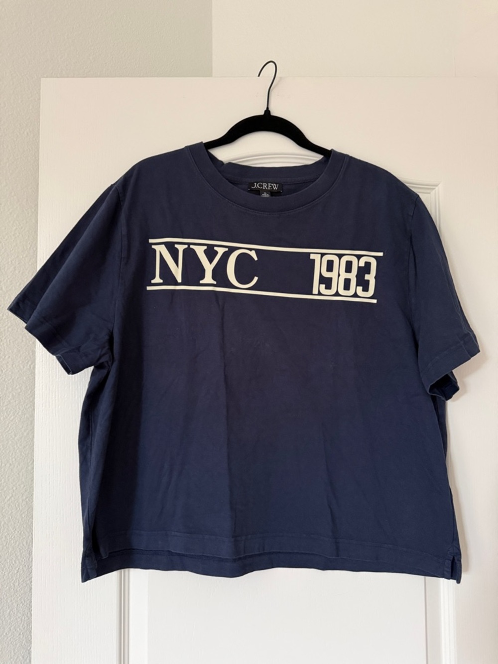 J. Crew Navy Graphic NYC 1983 Tee